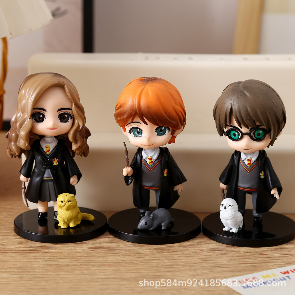 Học viện ma thuật bán chạy nhất HarryPotter 3 HarryPotter Hermin Ron Nhân vật nhân vật Anime [YHL]