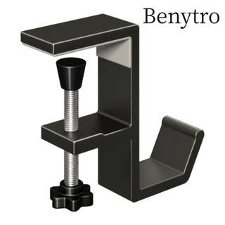 Móc treo ba lô BENYTRO Móc tai nghe chống trượt bằng kim loại Kẹp có thể điều chỉnh Không đục lỗ Giá đỡ tai nghe dưới bàn làm việc 