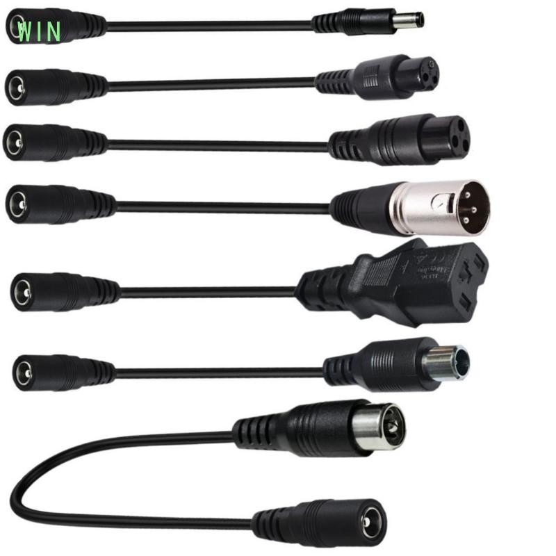 Copper Wire DC5521 Female to 3PIN Aviation Head Adapter Cable Converter Cord