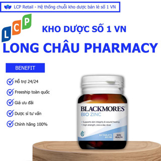  Viên uống Blackmores Bio Zinc hỗ trợ bổ sung kẽm chính hãng Úc  84 viên  - Long Châu Pharmacy 