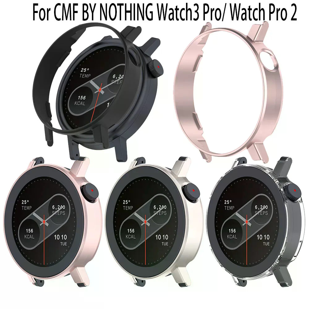Hộp Bảo Vệ PC Rỗng Cho CMF BY NOTHING Watch3 Pro / Cho CMF Watch Pro 2 Vỏ Bảo Vệ Cứng Bao Ốp Lưng Ph