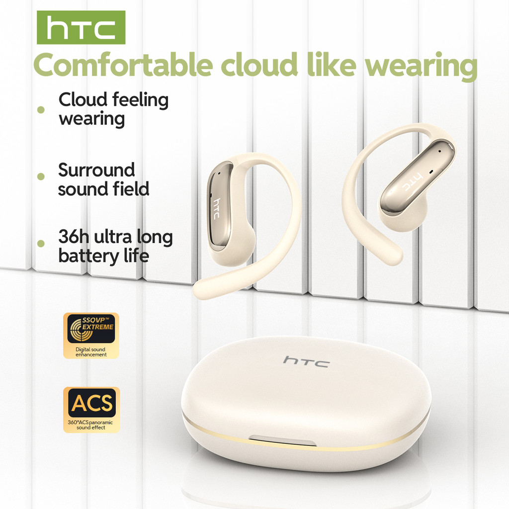 Tai nghe dịch thuật AI HTC NE52 V6.0 Tai nghe Bluetooth loại bỏ tiếng ồn HIFI Âm nhạc và chơi game Tai nghe không dây có độ trễ thấp | BigBuy360 - bigbuy360.vn