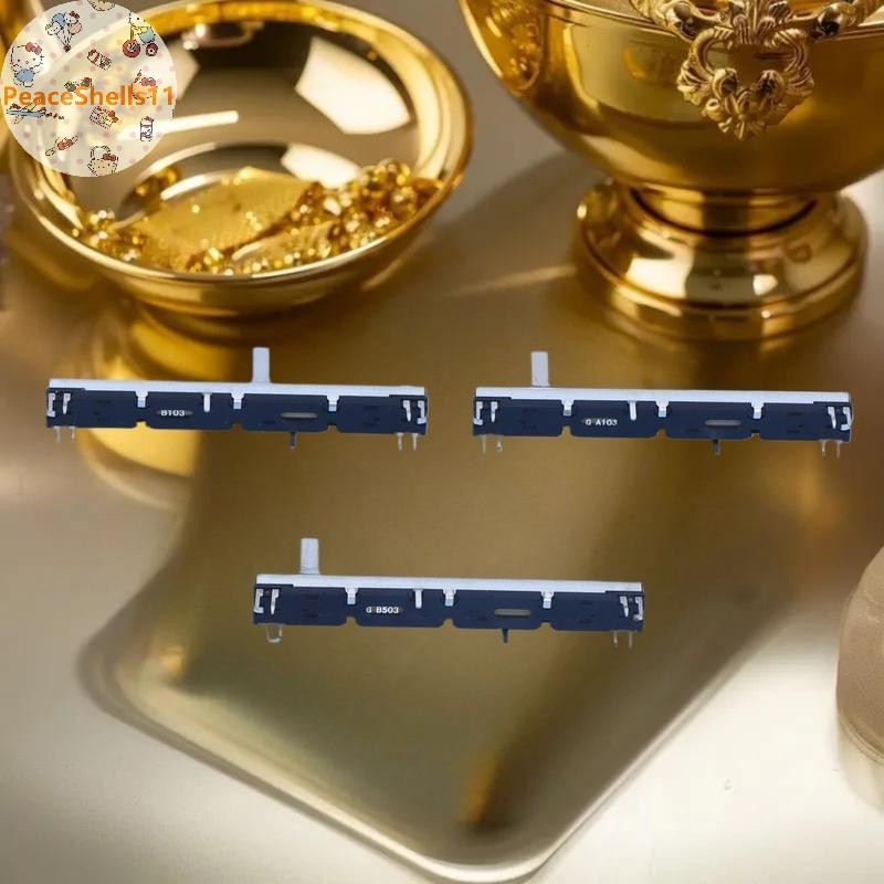 PeaceShells 1 Chiếc 75 Mm Trượt Thẳng Potentiometer 8Pins A103 Double Fader A10K Soundcraft EFX8 Fad