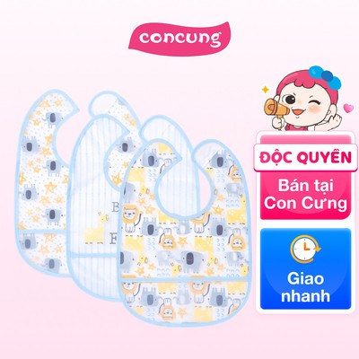 Bộ 3 yếm chống thấm Animo (K126-5049)