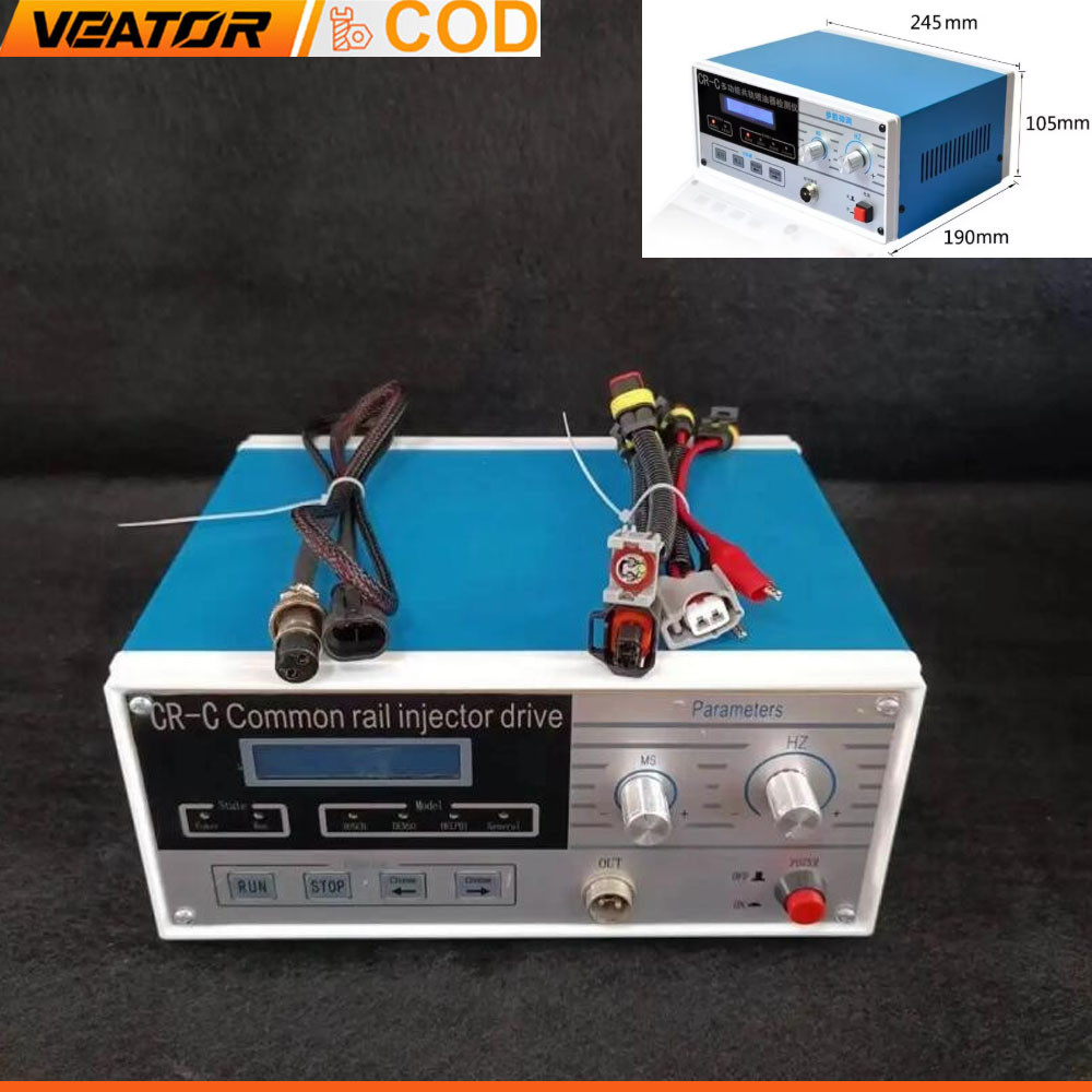 CR-C đa chức năng Diesel Common Rail Injector Tester Công cụ chẩn đoán Diesel Injector Driver Tester