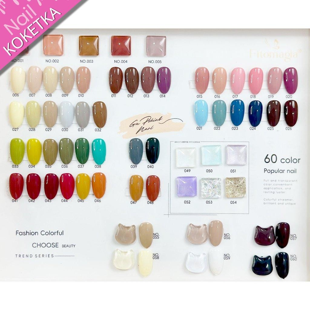 [Tặng Bảng Màu] Khi Mua Set 60 Màu Sơn Color UV Gel FITOMAGIA Chính Hãng