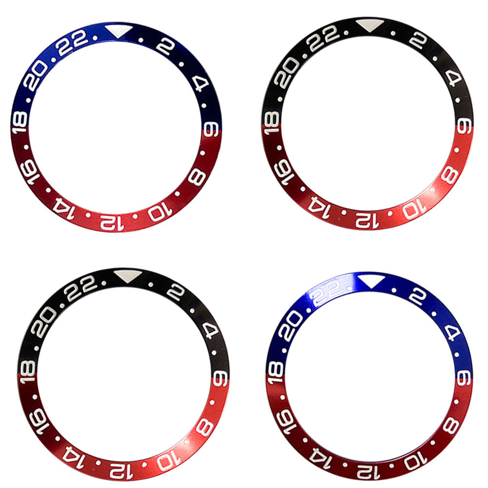 Thích hợp cho phụ kiện đồng hồ Rolex Water Ghost và GMT Ring Case Tấm nhôm kỹ thuật số Đường kính ng