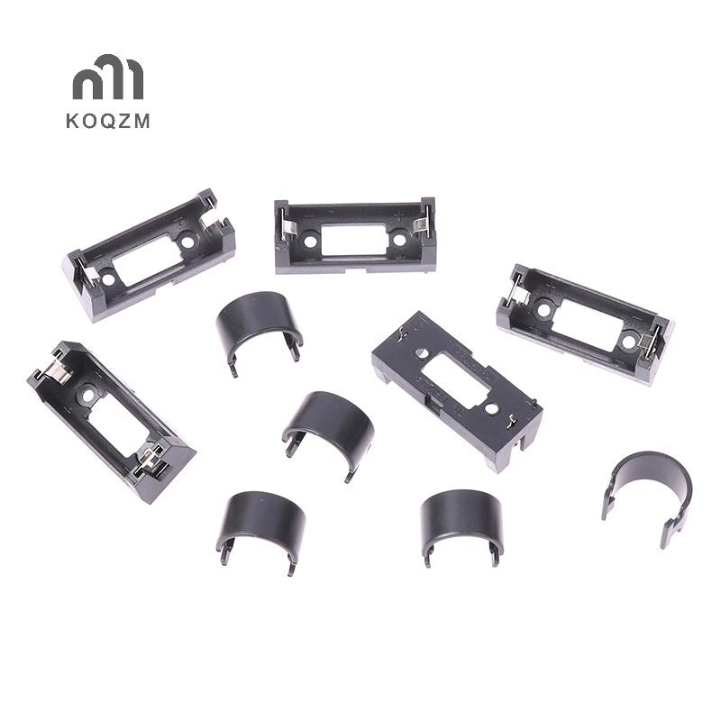 [KOQZM] 5 Chiếc Cắm CR123A Pin 16340 Hộp Pin LIR123A Hộp Bảo Quản Pin CR123A Vỏ Hộp Pin Cho PCB DIY 