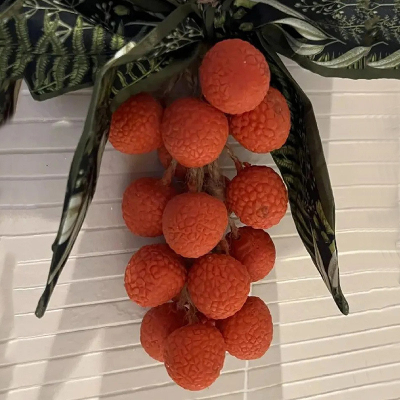 New Product#Simulated Lychee Soap Creative Fruit Shape Hand Soap Plant Soap Gift for Giving Bathing 