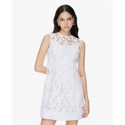 GIGI - Đầm sát nách mini cổ tròn nữ tính_G2101D251125-89