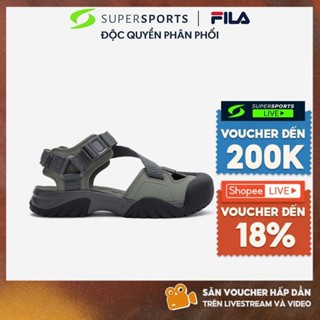 Giày Sandals Unisex Fila Tori - Xanh Quân Đội - 1SM02602G-302 LS400