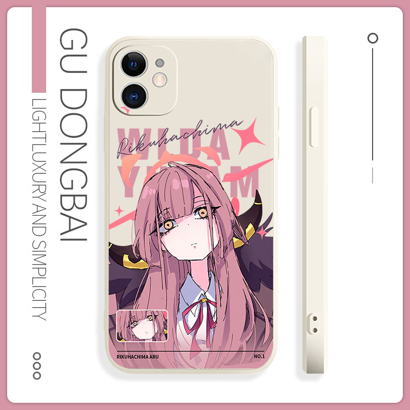 Ốp lưng Blue Archive Rikuhachima Aru iPhone 17 16 iPhone 15 14 13 12 11 Plus Pro Max X XR XS SE 7 6