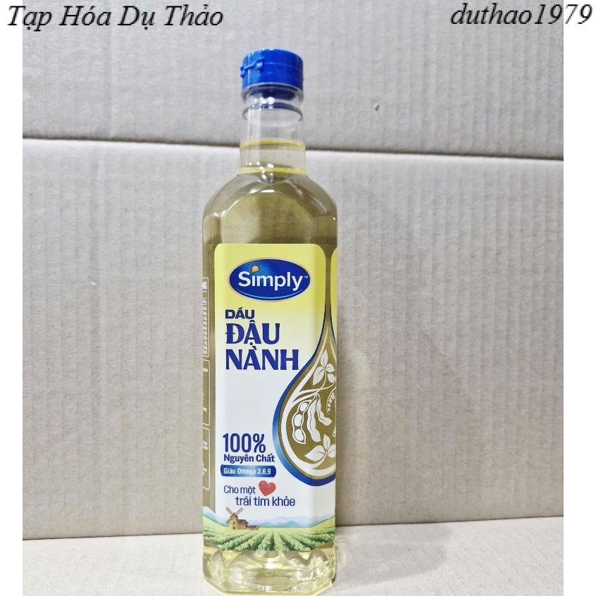 Dầu ăn Simply Đậu Nành 1 lít