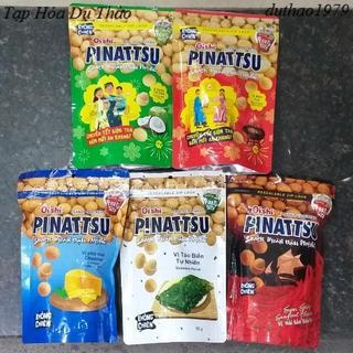 Snack Nhân Đậu Phộng Pinattsu Oishi gói 85g (combo 3 gói )