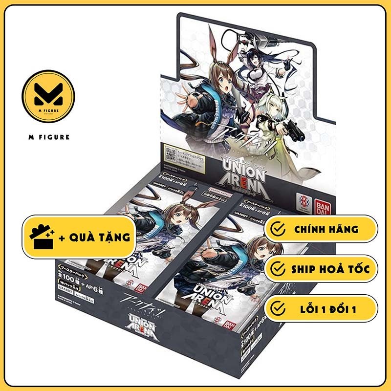 THẺ BÀI Arknights - UNION ARENA - Booster Box PACK CARD (Bandai Spirits) CHÍNH HÃNG