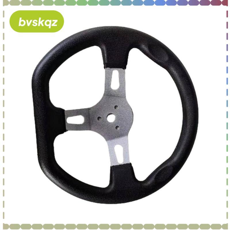 Tay Lái Màu Đen Thoải Mái Cho Go Kart Buggy Xe Đạp Mini Đua ATV Phụ Kiện
