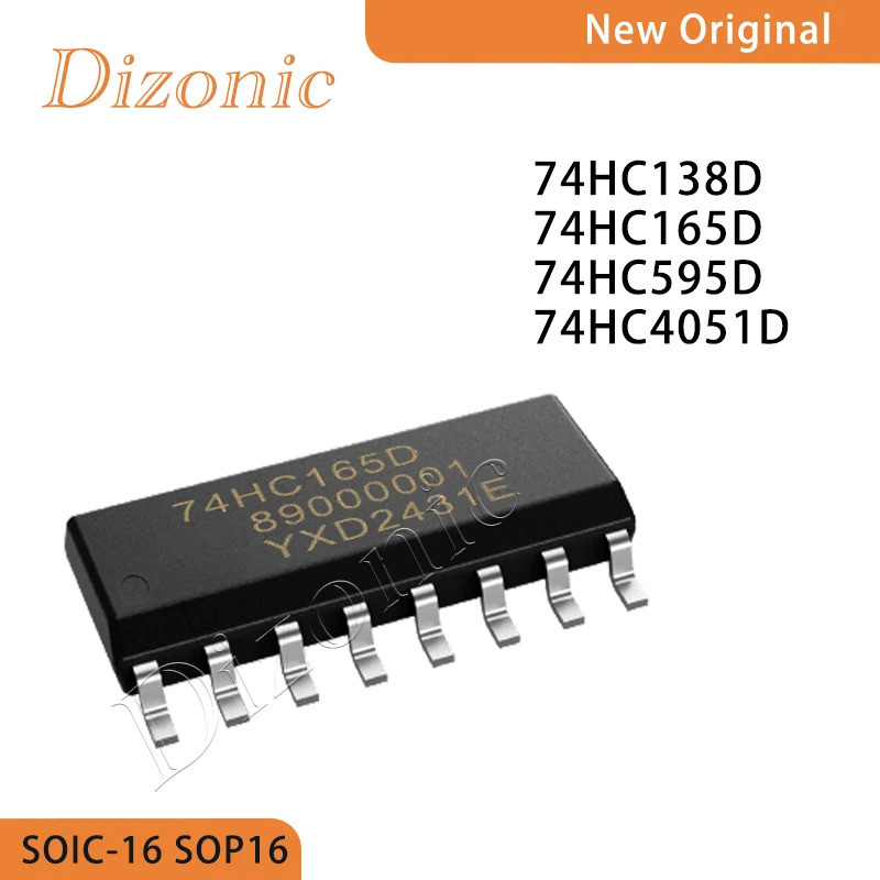 5 CHIẾC 74HC138D 74HC165D 74HC595D 74HC4051D SOP Chip ic