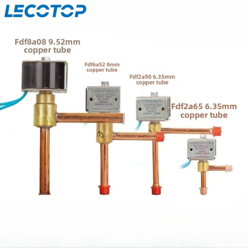 FDF2A65 / 95 / FDF6A52 / FDF8A08 Van Hai Chiều Điện Thường Đóng Cho Máy Điều Hòa Sanhua FDF2A FDF6A 