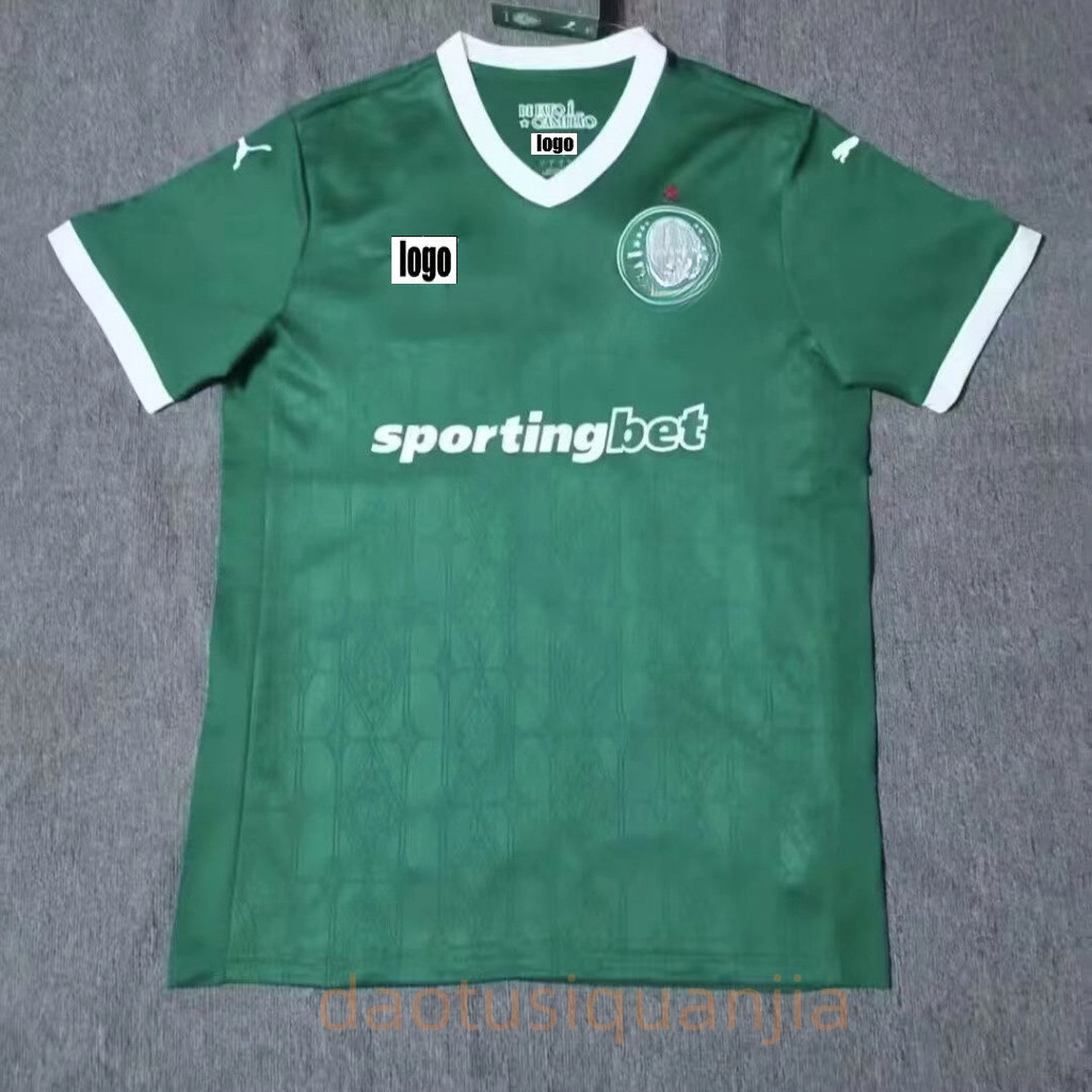 Phiên bản dành cho người hâm mộ Áo bóng đá 2025-26 Palmeiras Jersey Sân khách thứ ba Áo thun Unisex-