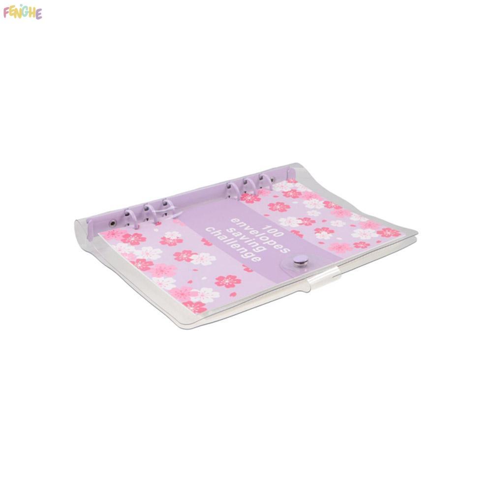 FENGHE 100 Bì Tiết Kiệm Thử Thách, Tiết Kiệm Tiền 100 Phong Bì 100 Chất Kết Dính Thử Thách Phong Bì,