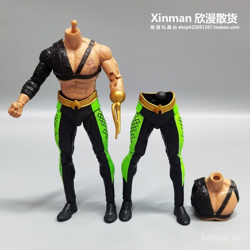 Chính Hãng Số Lượng Lớn DC McFarlane Một Cánh Tay Móc Vàng Aquaman Nhân Vật Động Hình Mô Hình Cơ Thể