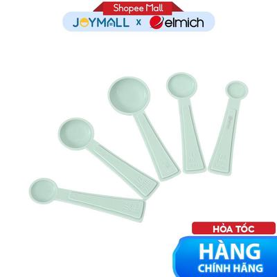 Bộ Thìa Đong 5 Chiếc Elmich EL0277, Hàng Chính Hãng, Cán Dài Cách Nhiệt, Không BPA - JoyMall