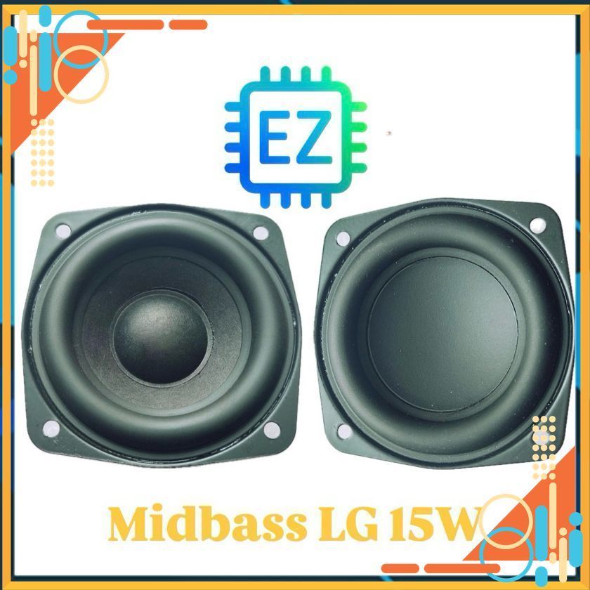 Củ loa Mid Bass LG 3 inch 4ohm 15W hàng mới siêu lực