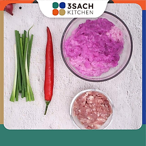 [RTC] Canh Khoai Mỡ Nấu Thịt Băm 3S (Khay 450g)