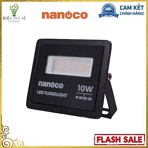 Đèn Pha Led 10w(NLFM0106) Chính Hãng Nanoco Chống Nước IP66