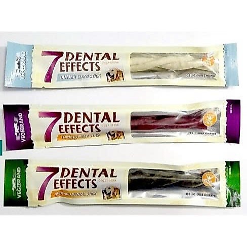 Combo 5 Thanh Dental Xương Gặm Vệ Sinh Răng Miệng Cho Chó 7 DENTAL VEGEBRAND 11g  – Sạch Răng Khử Mù