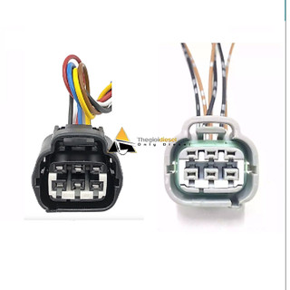 Giắc đèn pha,đèn hậu,kim phun nhiên liệu Toyota Lexus Mitsubishi 6 pin