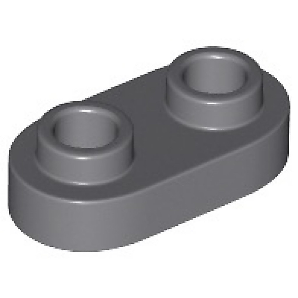 Combo 2 Plate Round 1x2 with Open Studs – Plate Tròn 1x2 Stud Rỗng Part 35480