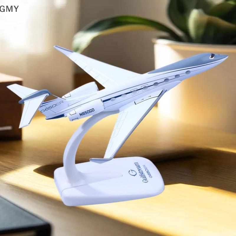 Gmy 1 chiếc máy bay mô hình máy bay gulfstream G650 Diecast quy mô 1/200 Máy bay mô hình máy bay g65