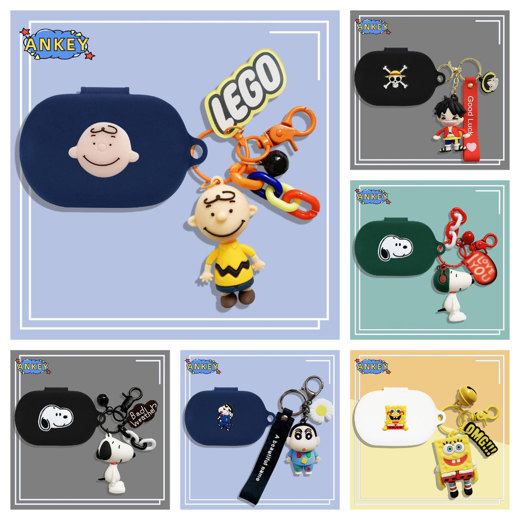 Case for Edifier Comfo Flex CC Protective silicone Edifier A6 Open-Ear Cute dog Cartoon Covers Bluet