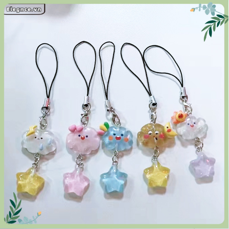 【Elevn】Dây đeo điện thoại hình ngôi sao mây dễ thương hình ba lô học sinh sáng tạo | BigBuy360 - bigbuy360.vn