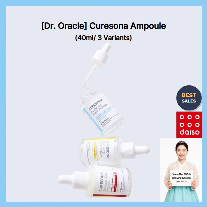 🇰🇷 [Dr. Oracle] Curesona Ampoule, 40ml (3 biến thể)