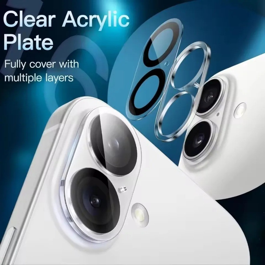 Kính cường lực bảo vệ camera sau mạnh mẽ cho iPhone Air 11 12 13 14 15 16 17 Pro Max 12 13 Mini 14 15 16 Plus | BigBuy360 - bigbuy360.vn