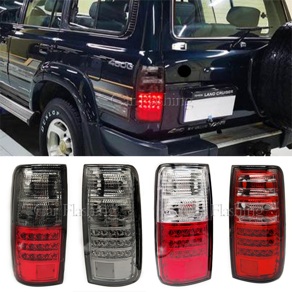Thích hợp cho Toyota 91-97 Land Cruiser LC80 / FJ80 / 4500 Đèn hậu lắp ráp đèn LED phanh
