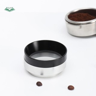 PfultR Bạc Đen Cà Phê Bắt Vòng Chống Bay Bột Máy Xay Vòng Bắt 51mm 53mm 58mm Tay Cầm Cà Phê Vải Bột Định Lượng Vòng Dụng Cụ Cà Phê.