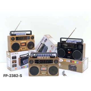  Đài FM RADIO FP-2382-S Âm Thanh Cổ Điện Kết Nối Bluetooth - Nghe Đài FM 