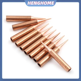 HENGHOME 10 Cái / lốc 900M-T-I Đầu Hàn Đồng Nguyên Chất Nhiệt Độ Thấp Hàn Sắt HENGHOME