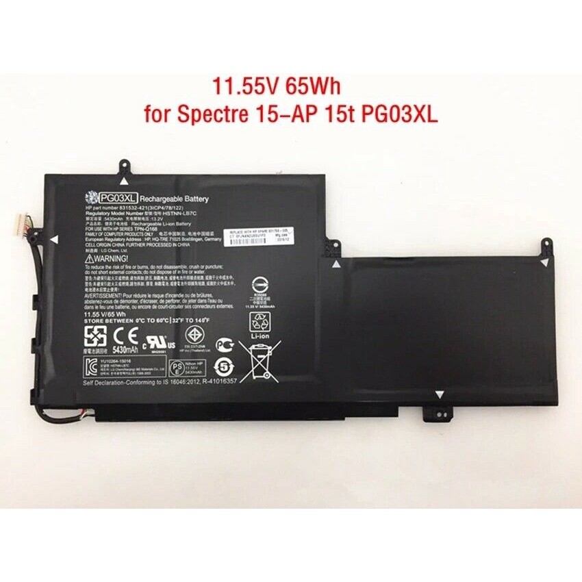 Pin Laptop Spectre X360 15 15-AP PG03XL Battery