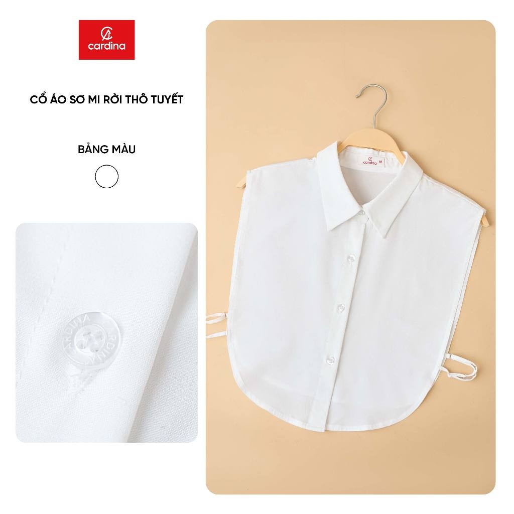Cổ áo sơ mi CARDINA mix cùng các loại áo len mùa đông 5CSM01
