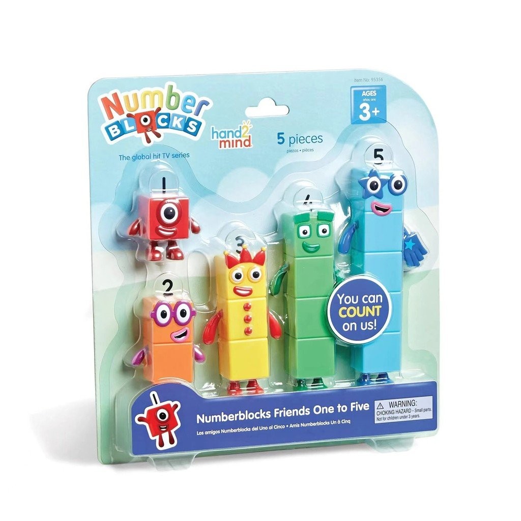 LR NumberBlocks NumberBlocks NumberBlocks 1-10 Đồ chơi trẻ em hoạt hình