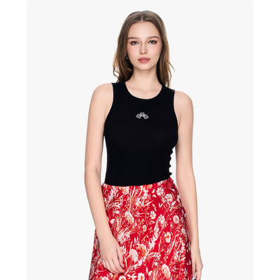 GIGI - Áo sát nách cổ tròn phom ôm năng động_G1208T251227-66