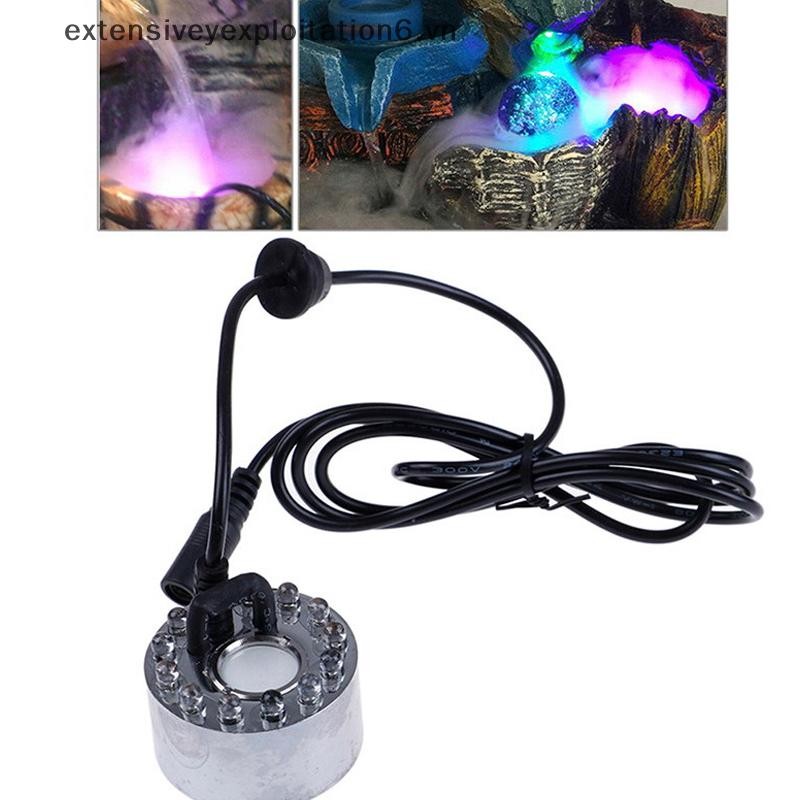 # expen # Halloween LED Đài Phun Nước Ao Fogger Máy Phun Sương Mini Fogger Pond Garden Máy Phun Sươn