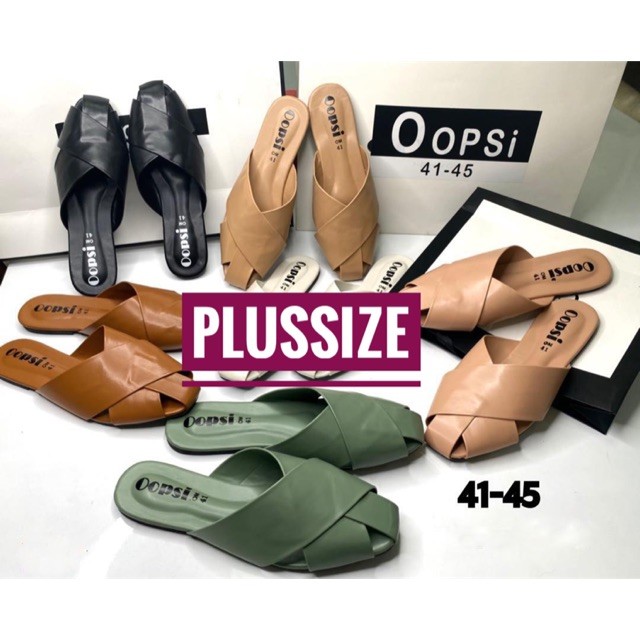 YC2 Prettyfeet ROSE Plus Size Slip On Shoes Woman - Kasut Perempuan - Size 41 đến 45 (Có sẵn)