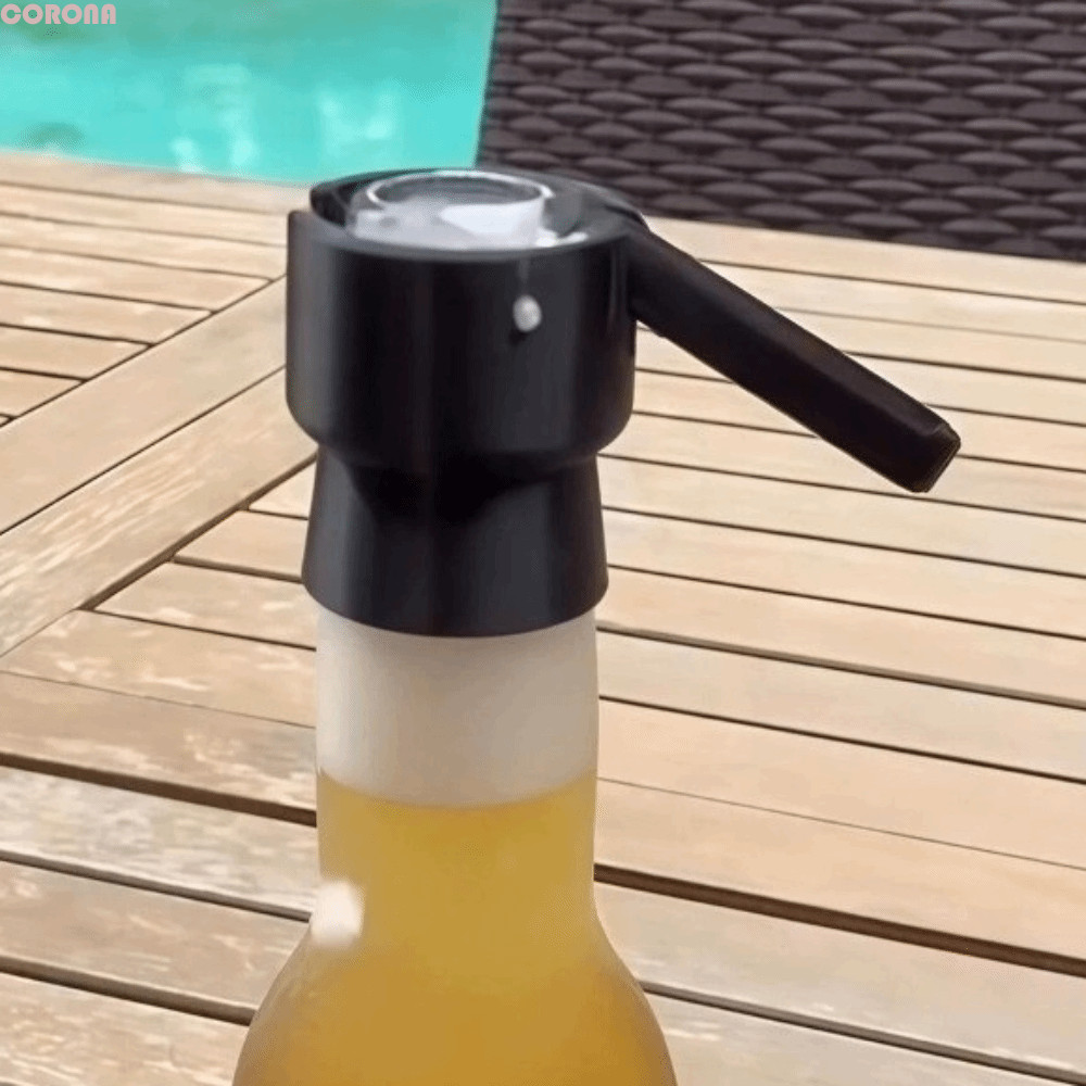 Dụng cụ mở chai bia CORONA Lever, Dụng cụ phóng nắp chai mới lạ tiện dụng, Quà tặng loại bỏ lọ di độ