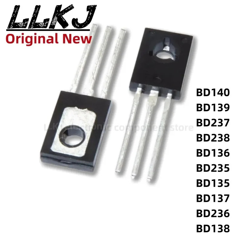 10 Chiếc BD140 BD139 BD237 BD238 BD136 BD235 BD135 BD137 BD236 BD138 TO-126 Hiệu Ứng Trường Transist