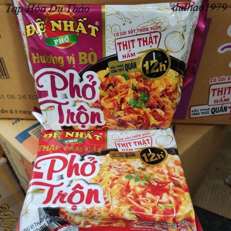 Phở trộn Đệ Nhất vị Bò/thập cẩm cay gói 84g
